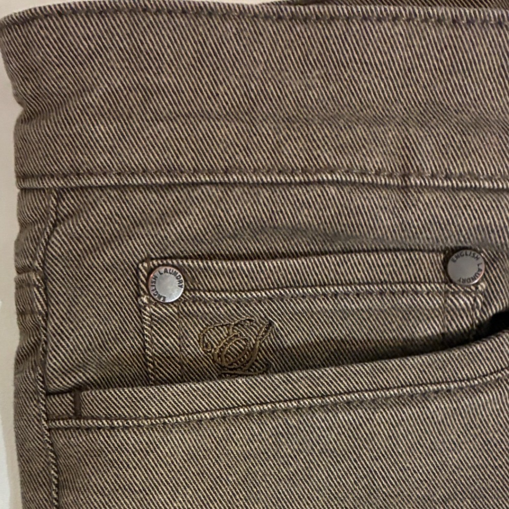 English Laundry Mens 34x30 Brown 5-Pocket Stretch Straight Leg Pants 1365289-07 - Picture 9 of 13
